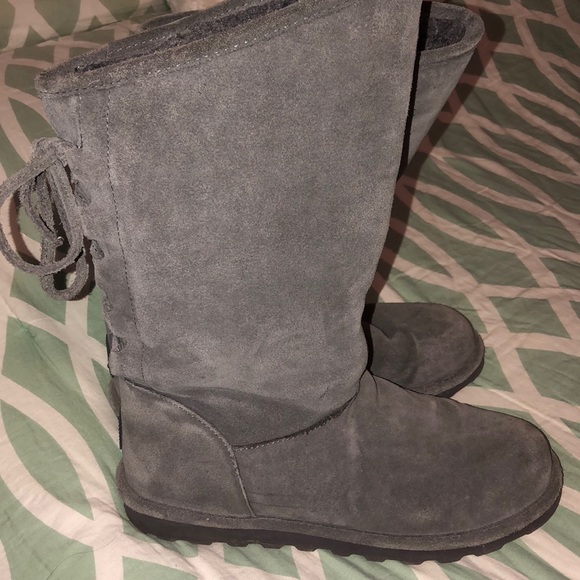 BearPaw Shoes - Bear-paw Grey Boots
